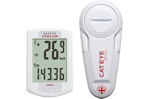 Cateye Strada CC-RD 310 Computer da Bicicletta, Colore: Nero