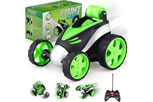 SOOTOUO Mini Macchina Telecomandata Acrobatica per Bambini 3 4 5 6 7 8 Anni, Macchinina Radiocomandata Auto RC Stunt Remote Control Car Regalo Compleanno Pasqua Natale Giocattoli Bimbi