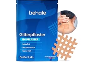 Behale - Grid Plaster - Grid Tape - Acupuncture Plasters - Acupressure Tapes - Waterproof (Mix Set)