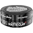 The Shave Factory Exclusive Matte Clay 150ml 99 Taper De Luxe with Shea Butter Extra Hold