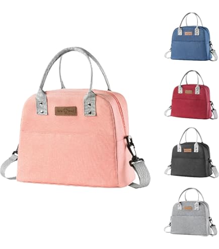 HoldOneLight Borsa 2 In 1 Donna - Tote Per Laptop 15.6 Pollici Con Scomparto Termico Pranzo, Trapuntata, Grande Capacità, Beige