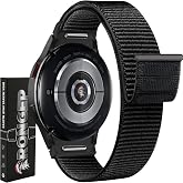 Rongep Samsung ile Uyumlu Yeni Nesil Bağlantı Hasırlı Kumaş Kordon Galaxy Watch 7/6/5/4 Serisi i&ccedil;in Galaxy Watch 7 Kordon (40