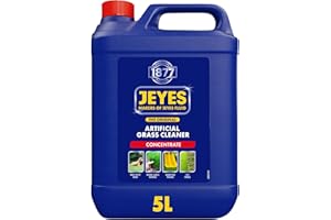 Jeyes Artificial Grass Cleaner 5L – Pet Friendly Artificial Grass Cleaner for Dogs – Concentrated 3-in-1 Formula Cleans, Freshens & Deodorises (Makes 55 Litres) – Meadow Fresh Scent – Child & Pet Safe