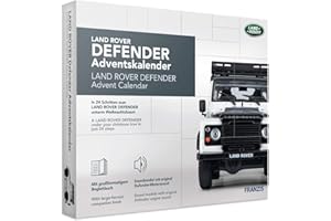 Franzis Land Rover Defender Advent Calendar Adventskalender, Various, Blanc, Taille unique