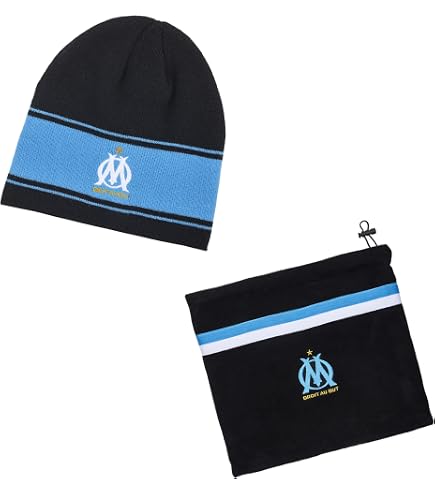 Gants Olympique De Marseille Enfant - Collection Officielle - Acrylique - Pour Petits Supporters
