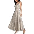 Women’s Sleeveless Summer Flowy Printed Boho Maxi Long Dress Dresses for Wedding Guest
