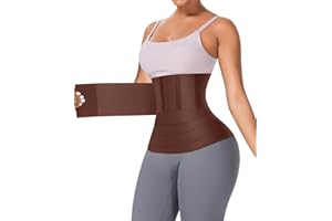 FeelinGirl Bandage Snatch Wrap Cintura Entrenador Cinta, Corsé Lumbar Soporte Vendaje Deportivo, Faja Waist Trainer