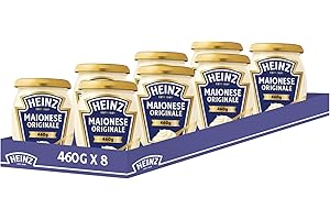 Heinz Maionese in Vaso - 460 g (8 Pezzi)