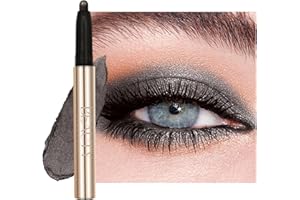 SONGVISON Beauty Searcher Lidschatten Stift Wasserdicht,Hochpigmentierter Lidschatten,Langanhaltend und Glatt,Schimmerndes Finish,Make-up Für Faltenfreie Augen,Vegan&Cruelty-Free 12 Mitternachtsschimmer