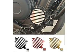 Midimttop Motorrad Motor Rechts Fall Stator Kupplung Abdeckung Guards Crash Pad Sturzpads Protector Compatible with CMX 500 Rebel 500 2017-2024 (Gold)