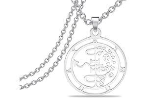 KUIYAI Sigil of Asmoday Ciondolo Asmodai Asmodeus Medaglione Collana Gioielli Occulto