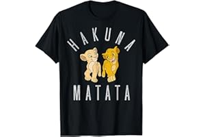 Disney Lion King Simba Nala Hakuna Matata Maglietta