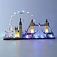 LocoLee LED Lighting Kit for Lego Architecture London Skyline, Light Set Compatible with Lego 21034, Without Lego Model, Lights Only