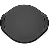 Weber 8830 Premium Pizza Taşı Yuvarlak 26 cm, Siyah, 27,5 x 27,1 x 30 cm
