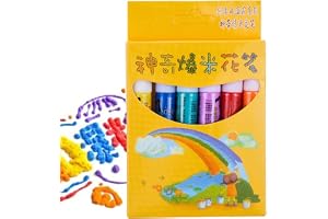3D Puffy Paint målarpennor kreativ vattenbaserad värmeaktiverbar