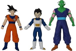 SILVERLIT Figurine extensible DRAGON BALL - Pack de 3 - MONSTER FLEX