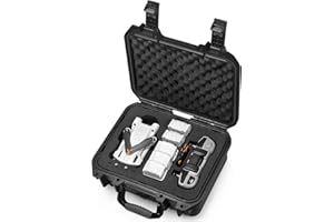 Lekufee Podróżny Wodoodporny Futerał na DJI Mini 3 Pro Drone i DJI Mini 3 Akcesoria (Tylko Etui, NIE Dołączone DJI Mini 3 Pro Akcesoria)