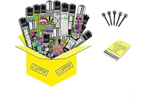 ksp partners ltd e-commerce CLIPPER LIGHTERS (Weed) Collector Mix Clipper (10 x Lighter Plus 9 Free Clipper Flints + 5 wheels) 10 pcs