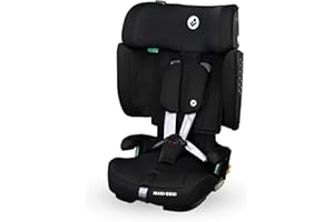 Maxi-Cosi Nomad XL Plus, Siège Auto Évolutif Pliable, 15 mois - 12 ans, 76-150 cm, Siège Auto de Voyage Portable, Protection G-CELL Contre Les Chocs Latéraux, Sac de Voyage, Authentic Black