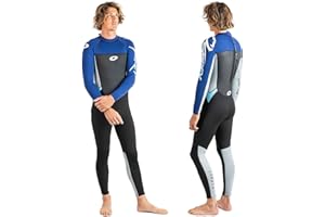Osprey Men's Full Length 3 mm Summer Wetsuit, Adult Neoprene Surfing Diving Wetsuit, Origin