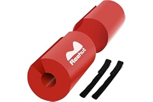 ‎REEHUT REEHUT Langhantel Polster Nackenpolster Langhantel Barbell Squat Pad Hip Thrusts Pad mit Klettverschluss dicht tragbar Anti-Rutsch für Schulter Nacken Rücken und Hüften für Olympische Hantelstangen