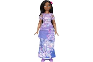 JAKKS PACIFIC Disney Encanto Bambola fashion Isabela 30 cm, con un bellissimo abito e graziose scarpette, ideale come regalo dai 3 anni in su