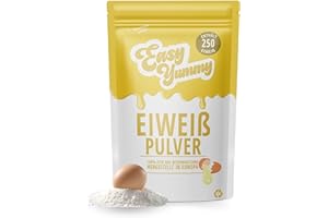 EASY YUMMY - Eiklarpulver zum Backen (1 kg), 100% Eipulver