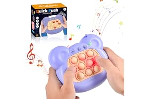 SIEREOLLY Pop It Fidget Toys Elektronisches Sensorspiel Quick Push Spielzeug Squeeze Toys Bubble Sensory Fidget Toy für Erwachsene Kinder frühe Entwicklung und Konzentrationstraining