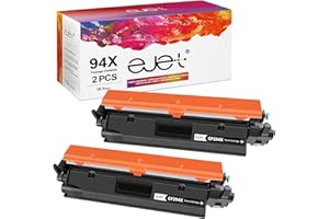 ejet 94X Toner Cartridges for HP 94 X CF294X CF 294A Compatible with LaserJet Pro MFP M148dw M148fdw M149fdw M118dw M148 M149 M118(Black, 2-Pack)