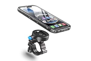 Cozycase Handyhalterung Fahrrad für iPhone 16e Wasserdicht - 【Sofortige Entriegelung und Verriegelung】 Bike i Phone 16 e Holder/Mount Handy Halterung Motorrad Lenker Rennrad Scooter MTB Waterproof