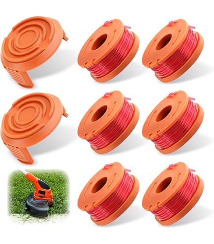 16 Bobine Per Decespugliatore Worx - Filo Rinforzato, Compatibile Con Modelli WG150-WG180 - Foto 4