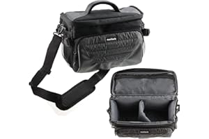 Navitech Gris Sac de Transport avec bandoulière Compatible avec réalité virtuelle Casques 3D, y Compris Le PIMAX