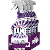 Cillit Bang Higiene - Limpiador higienizante en spray, pack de 4 x 750 ml
