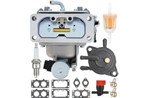 Carbman 15004-0760 Carburetor with Gaskets for Kawasaki Nikki FH661V 22 HP Engine M1F Some FH680V FH721V FH641v-cs25-r FH641V Repl 15004-1008 15004-7028 15003-711 Carb