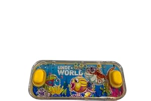 Makio Mini giochi d'acqua. Giochi d'acqua ad anelli per ragazze e ragazzi. Gioco di abilità di viaggio. Aguaplay. Acqua Geme. Aqua Play. (Pesci)