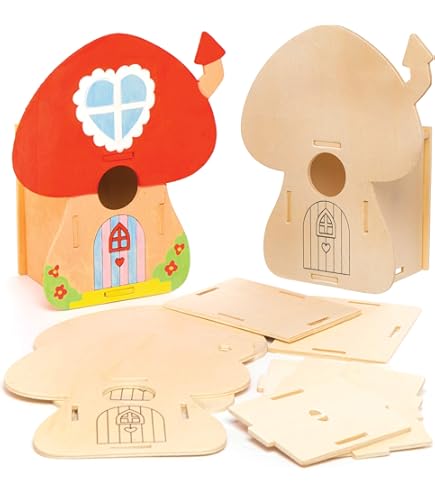 Baker Ross FE357 Kits Nichoirs De Bateau Pirate En Bois - | FindTheDeal