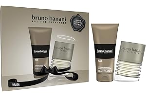 ‎BRUNO BANANI bruno banani Man Geschenkset – Belebendes Eau de Toilette und Duschgel mit aromatisch-orientalischem Duft – Für den modernen Mann – 1 x 30 ml & 1 x 50 ml