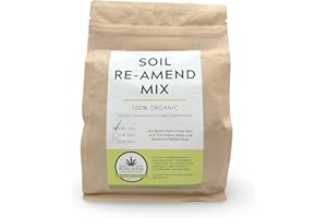 ALMICANNA: Soil Re-Amend Mix für 1qm - Als Basis für Living Soil, Als Top Dress oder zur Bodenaufbereitung - Organischer Dünger