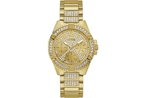 GUESS LADY FRONTIER Orologio Donna Solo tempo in Acciaio, PVD Oro - GU.W1156L2