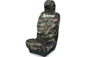 SurfLogic Funda Impermeable para el Asiento del Coche Camuflaje