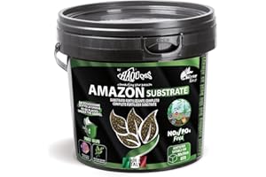 Haquoss Amazon Substrate Sabbia Acquario, 5 lt/5 kg