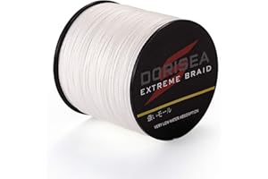 Dorisea - Filo da pesca in treccia estrema 100% Pe, 300 m, lunghezza 300 m, lunghezza 2,7-249,5 kg, filo da pesca, resistente all'abrasione, incredibile superline Zero Stretch diametro piccolo