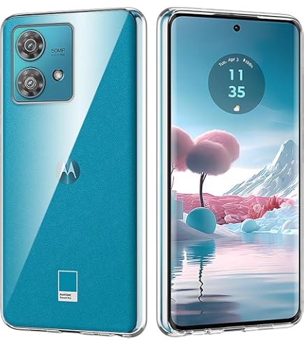 SEAHAI Cover per Motorola Edge 40 PRO, Custodia Sottile in