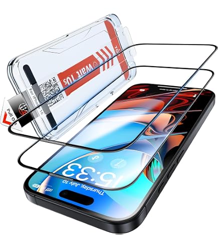 MAGIC APP Schutzglas Für IPhone 14/15 & Modelle – 9H Härte, ölabweisend, Einfach Zu Montieren