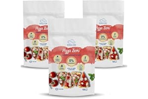 NUVOLAZERO Nuvola Zero - Preparado para Pizza Proteica en Polvo, 540g x 6 Keto Pizzas, Sin carbohidratos, Sin levadura, Sin gluten, Sin lactosa, Sin azúcares, Made in Italy