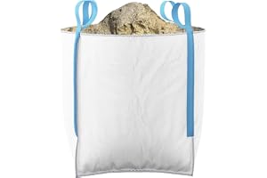 2 x nya FIBC bulkbyggarväskor för sammanlagda sand ton tom säck 2-pack