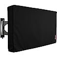 iBirdie Outdoor Waterproof TV Cover for 80-85 inch Flat Screen - 600D Thick Fabric Screen Protector, Size 75''W x 45''H x 4.5''D