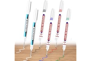 Joy & Inspiration Marcadores de agujeros profundos, punta redonda, marcador de agujeros, herramienta de marcado de agujeros, herramienta para marcador de agujeros profundos (6)