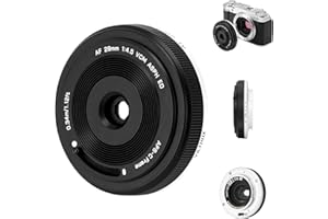 VILTROX AF 28mm f/4,5 XF Pancake Objetivo para Fuji X Montura, Objetivo Gran Angular de fotograma Completo Compatible con cámaras Fujifilm X Montura X-T5 X-H2 X-T50 X-M5 X-T30 II X-Pro3 X-S20 X-E4