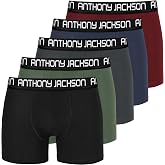 Anthony Jackson Likralı 5'li Kutu Premium Erkek Modal Boxer